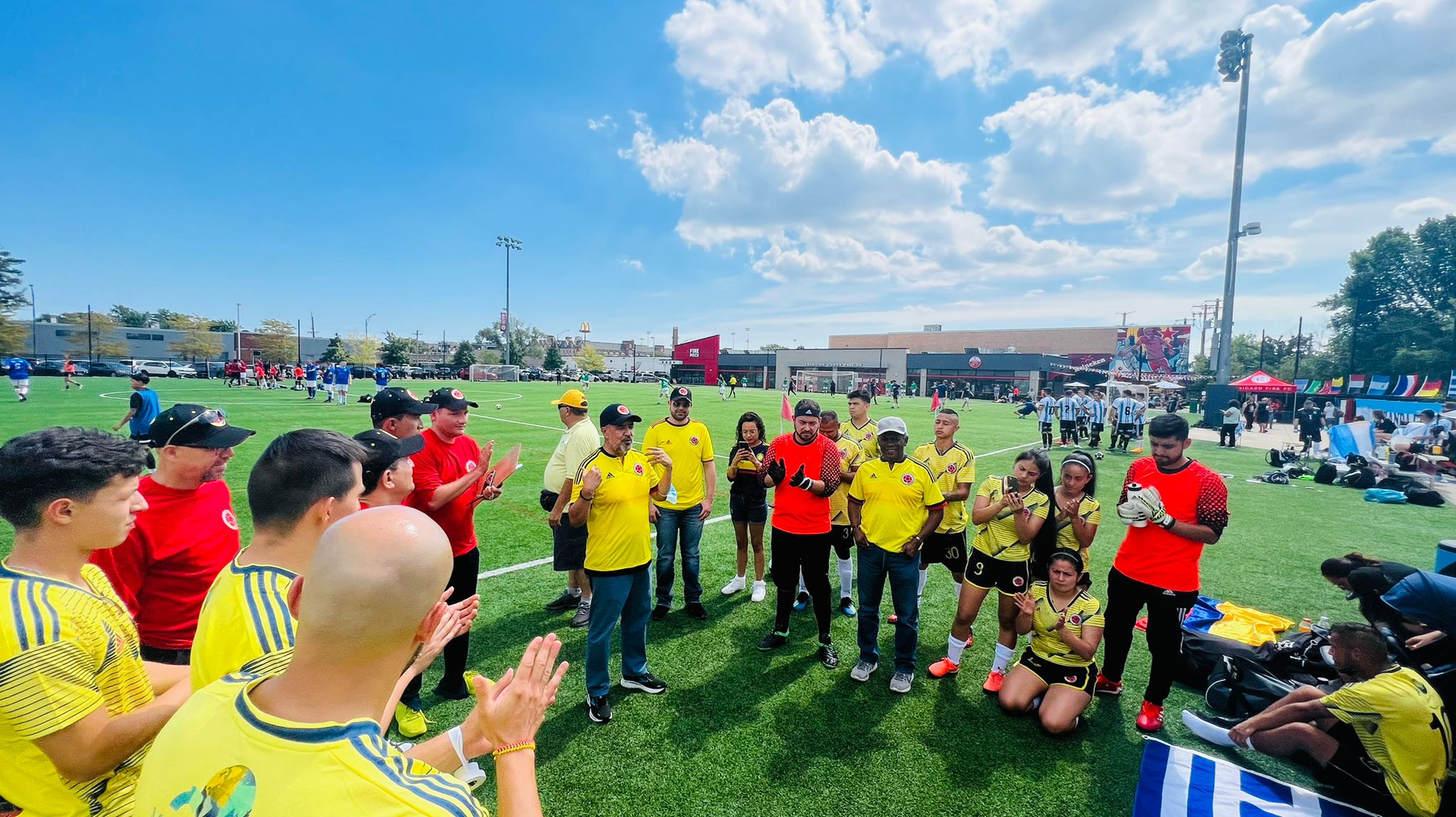 Selección Colombia versión Chicago tercera en torneo Mundial