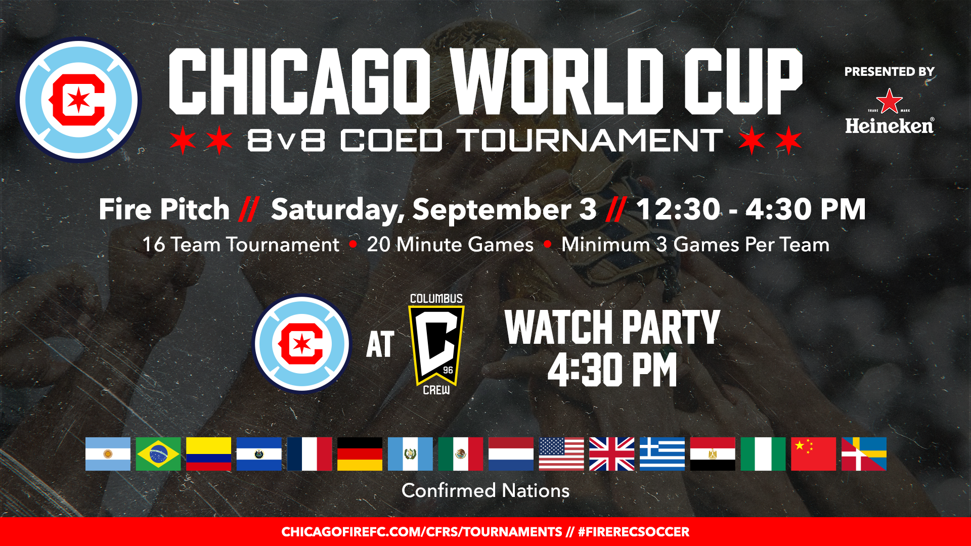 Selección Colombia versión Chicago tercera en torneo Mundial