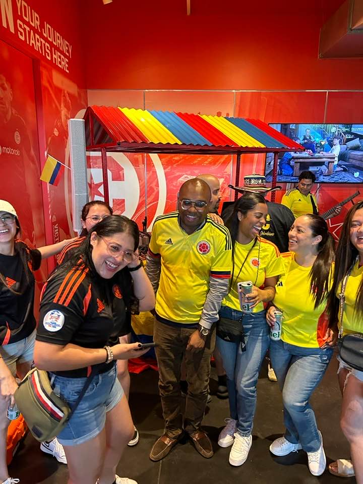 Consulado de Colombia en Chicago acompaña a los connacionales en la Copa América 2024