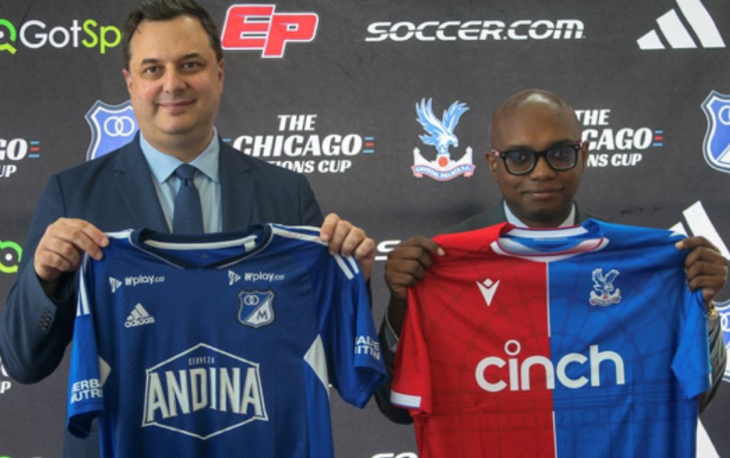 Cónsul General de Colombia en Chicago acompañó los connacionales en el partido Millonarios vs Crystal Palace