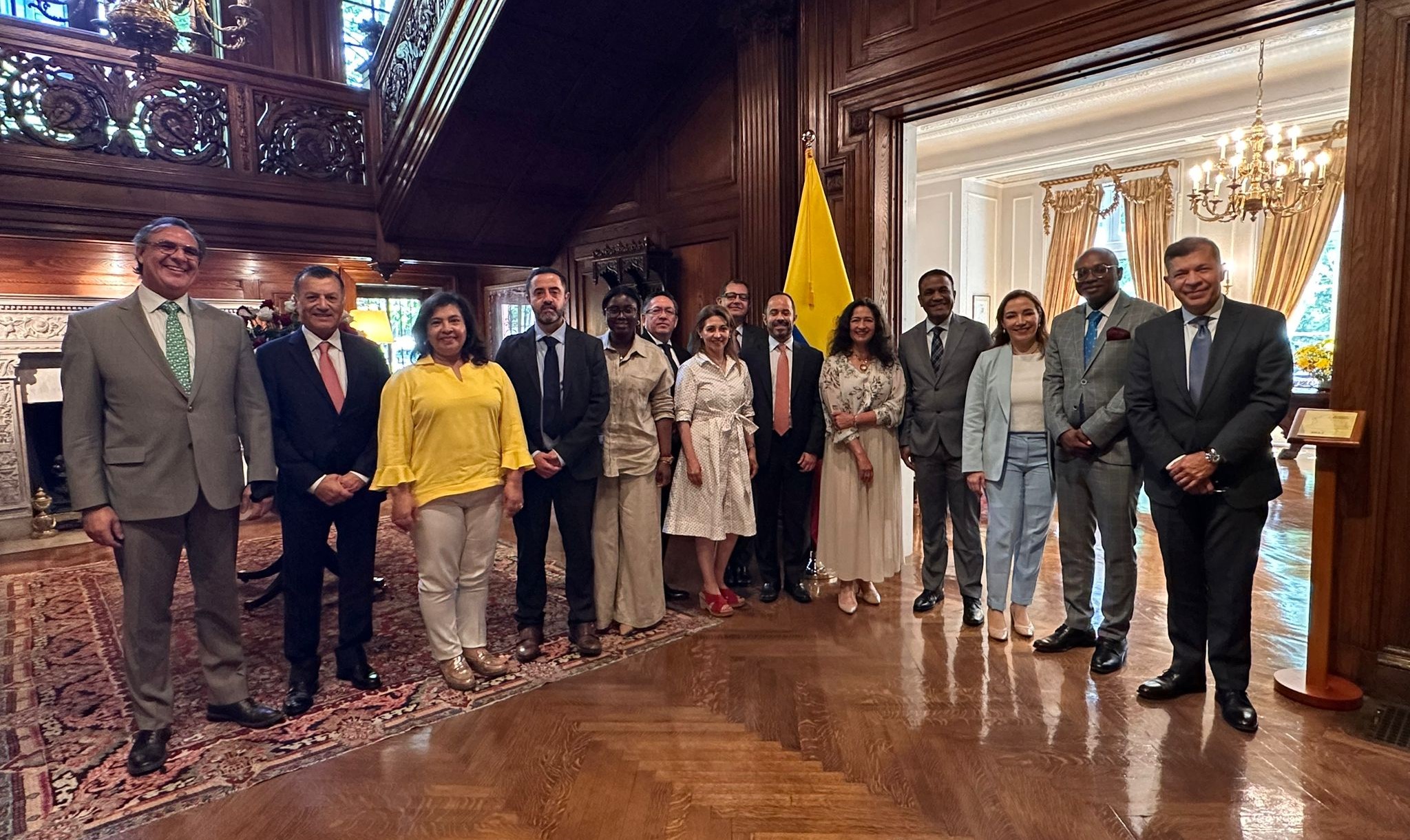 Cónsul Diego Angulo Marínez participó en la reunión de cónsules generales de Colombia organizada por la Embajada en Estados Unidos