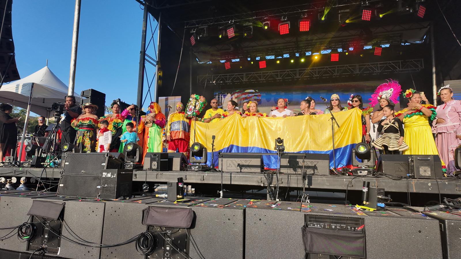 Participación en el Festival Colombiano