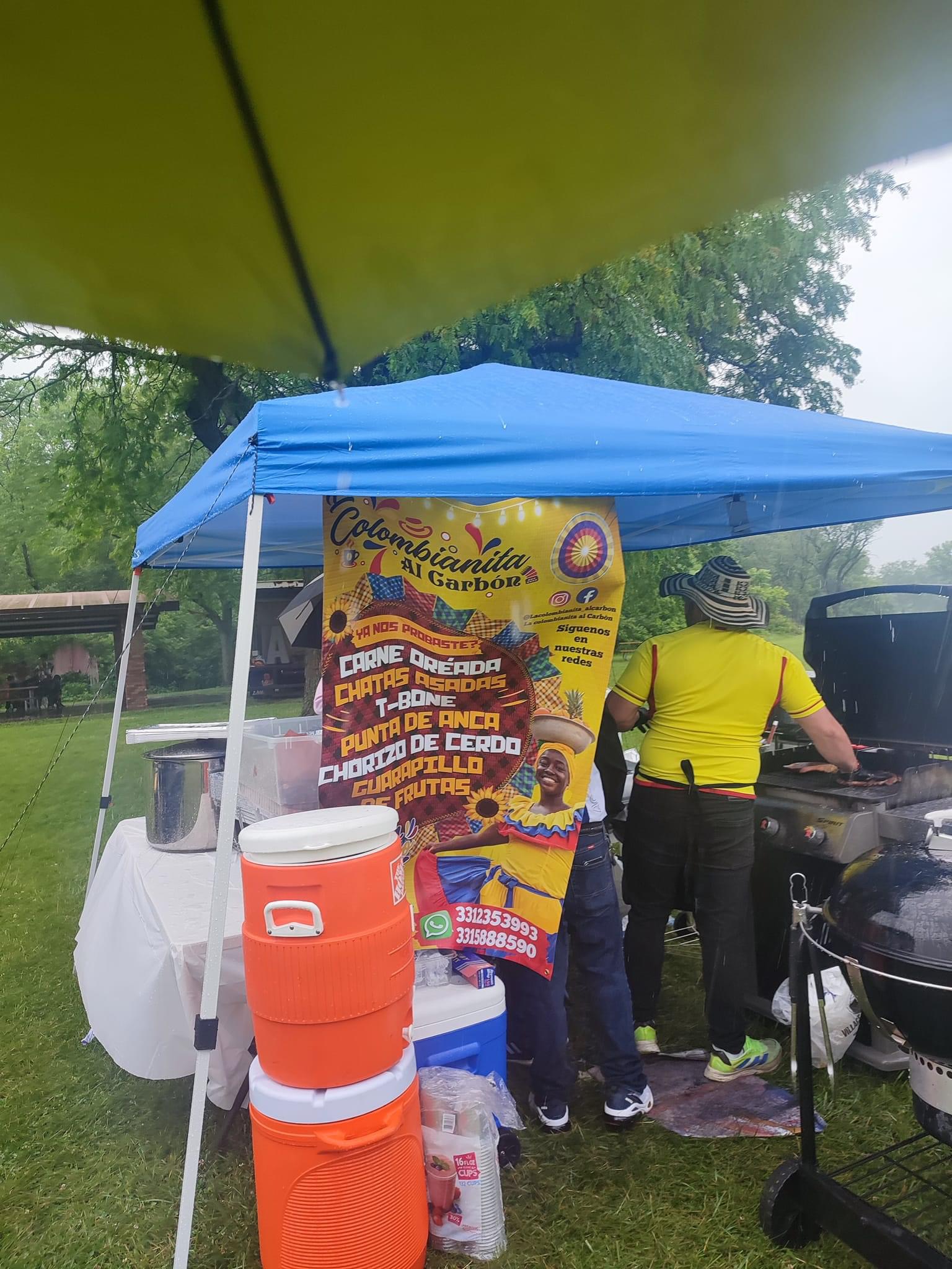 Funcionarios del Consulado en Chicago asistieron al picnic de emprendedores colombianos