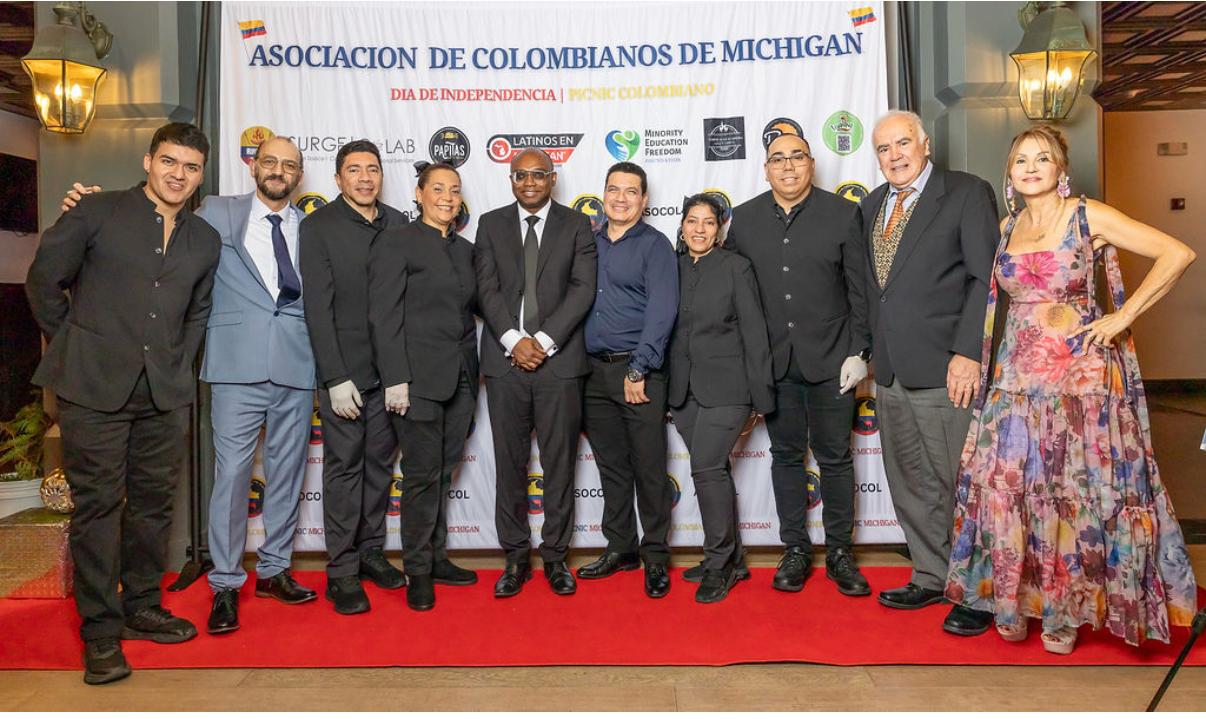 Consulado General de Colombia en Chicago, se une a los 50 años de la Asociación de Colombianos de Michigan