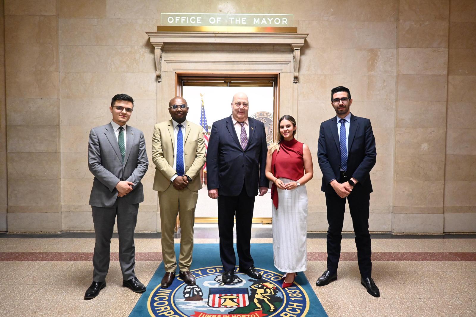 Visita del Embajador Daniel García-Peña a Chicago
