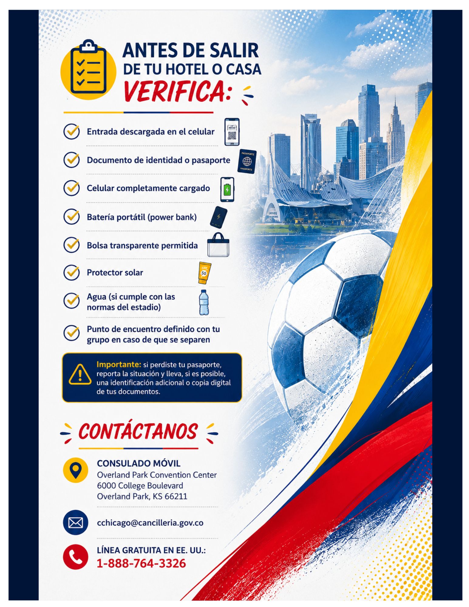 Agenda especial Mundial FIFA 2026™ en Kansas City