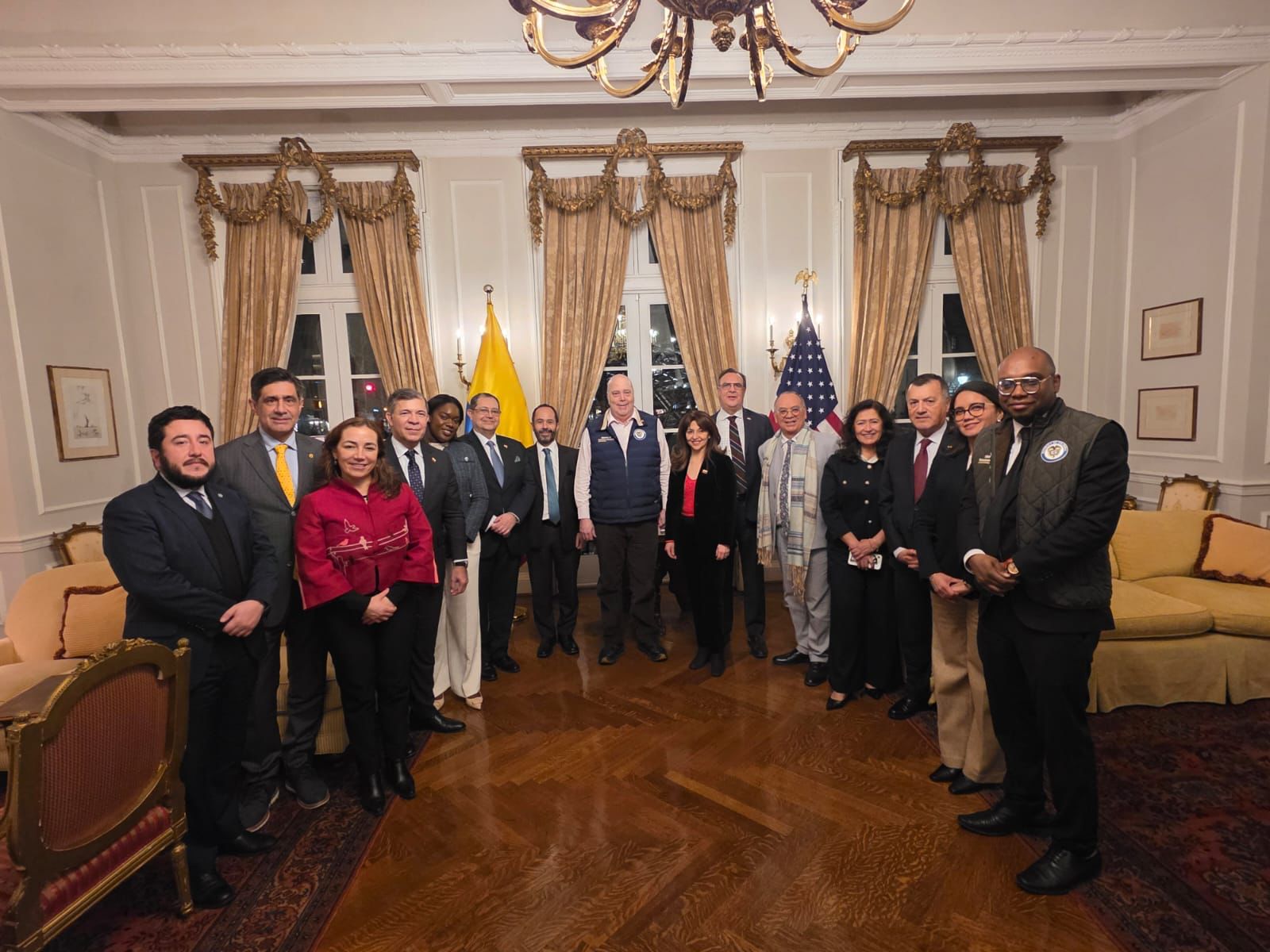 Cónsul en Chicago se reunió con el Embajador de Colombia en Estados Unidos y demás Cónsules acreditados en los Estados Unidos 