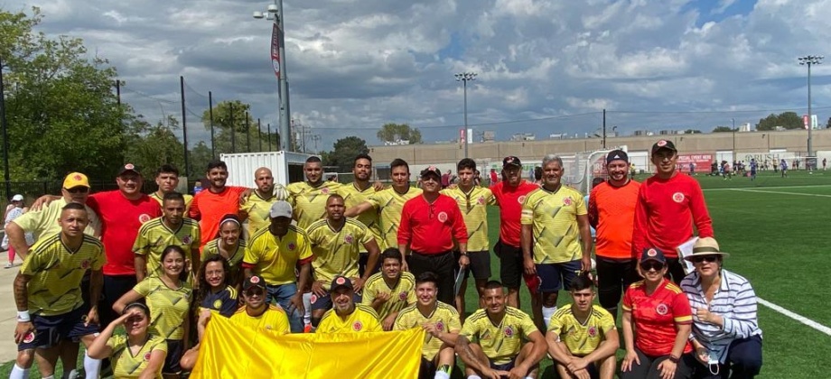 Selección Colombia versión Chicago tercera en torneo Mundial