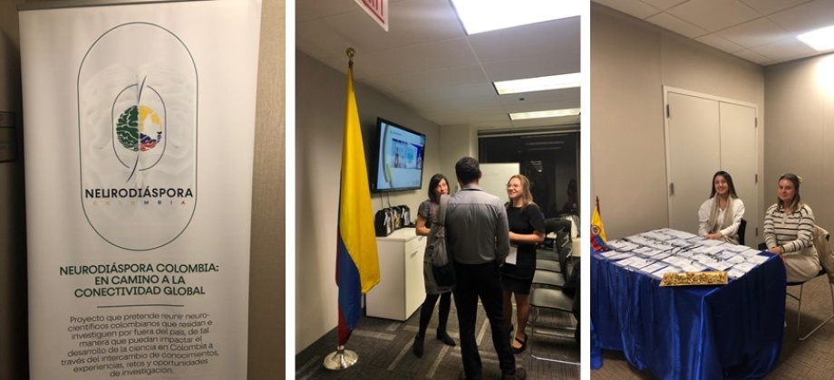 Consulado de Colombia en Chicago estuvo presente en evento de neurocientíficos