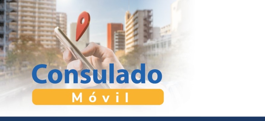 Imagen informando el Consulado Móvil de Omaha el viernes 2 y sábado 3 de agosto de 2024