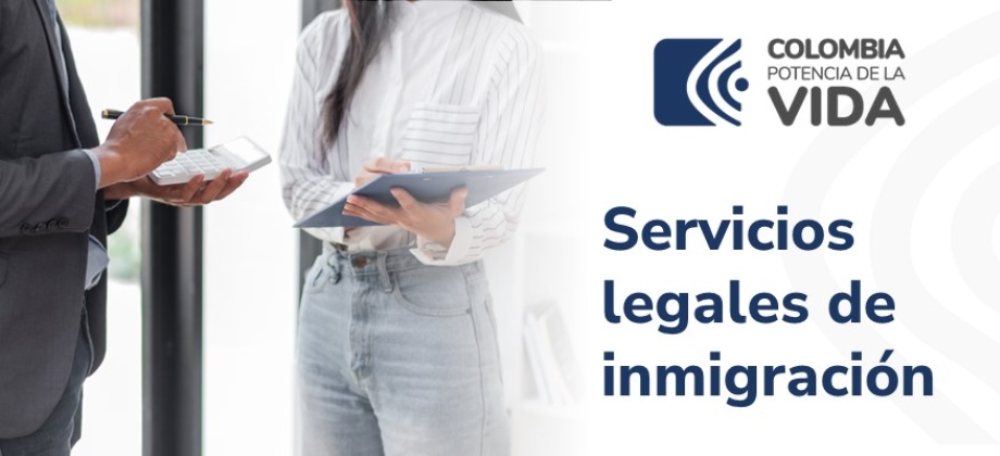 Información sobre organizaciones sin ánimo de lucro que brindan servicios legales de inmigración