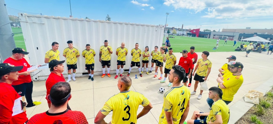 Selección Colombia versión Chicago tercera en torneo Mundial