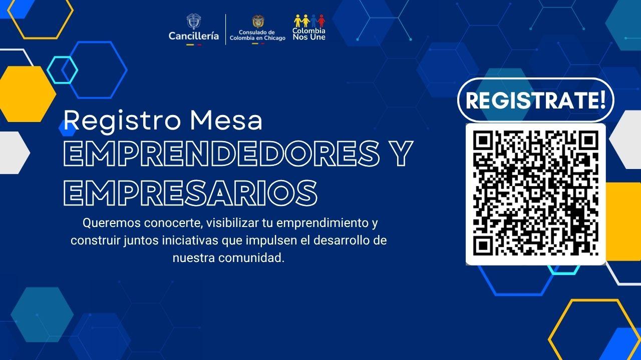 Banner invitación mesa emprendedores