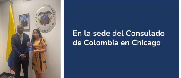 Cónsul General se reunión con personal de Homecare Aid