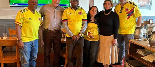 Consulado de Colombia en Chicago acompaña a los connacionales en la Copa América 2024