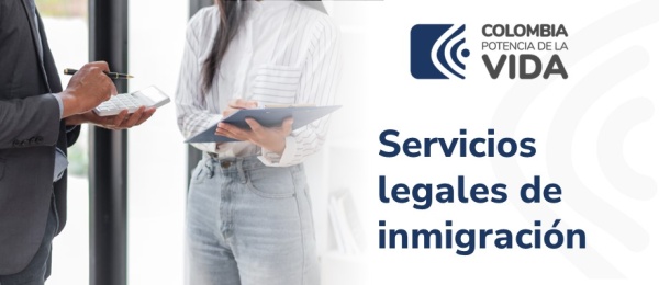 Información sobre organizaciones sin ánimo de lucro que brindan servicios legales de inmigración