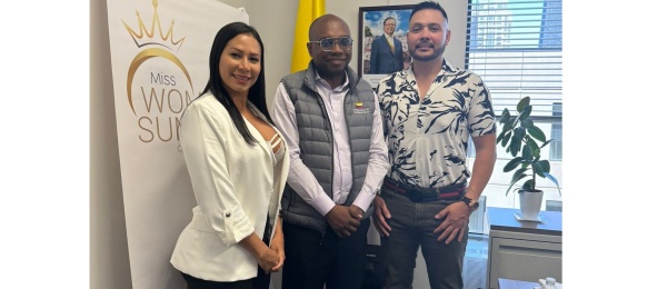 Cónsul General de Colombia en Chicago se reunió con directivos de Miss Woman Summer