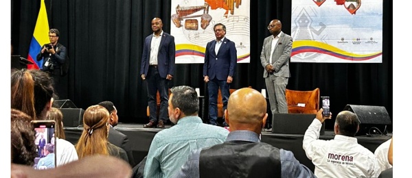 Presencia del presidente Gustavo Petro y Altos Dignatarios en Chicago