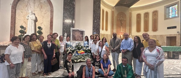 Cónsul General asistió a la misa anual de la Virgen de Chinquinquirá