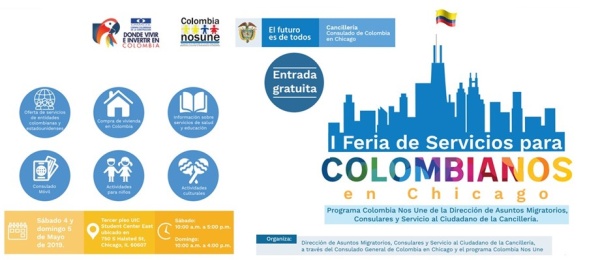 Ya salió la programación de la primera Feria de Servicios para la comunidad colombiana 